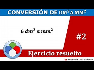 Conversion from dm2 to mm2