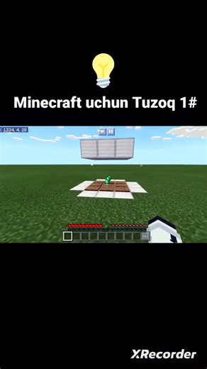 💡Minecraft uchun tuzoq 1# #viral
