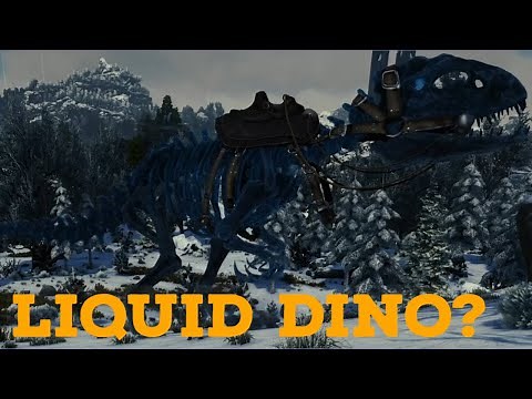 TUTORIAL: HOW TO TAME THE LIQUIFIED INDOMINUS REX! Ark: Survival Evolved Crystal Isles