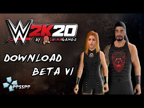 WWE 2K20 By Lucha Games Beta v1 Download | SvR 2011 PSP Mod