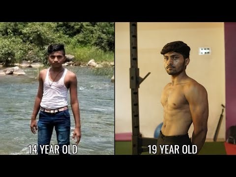 Yash Patil Natural Body Transformation - 14-19 Years Old