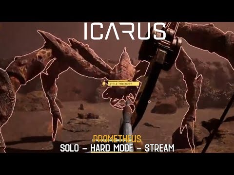 Icarus Solo: Prometheus Open World - Hard Mode Stream! Operation: Final Boss Fight!