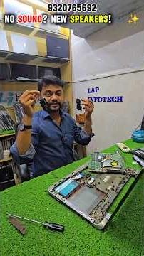 "HP Laptop Speaker Blasting? Fixed with New Speakers! 🔊💻✨ #shorts" #viral #youtubeshorts