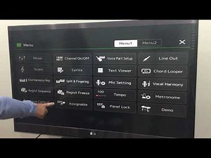Using the Volume Pedal on a Yamaha PSRSX900