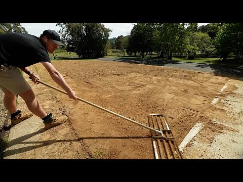 Lawn RENOVATION From START TO FINISH // SCALP, DETHATCH, CORE and TOPDRESS