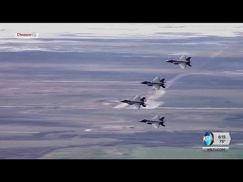 F-35 Jets Fly Over Utah To Show Support For Healthcare Workers