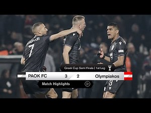 Τα στιγμιότυπα του ΠΑΟΚ-Ολυμπιακός - PAOK TV