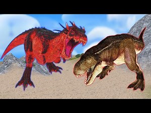 Underworld Tyrannosaurus vs Jurassic T-rex