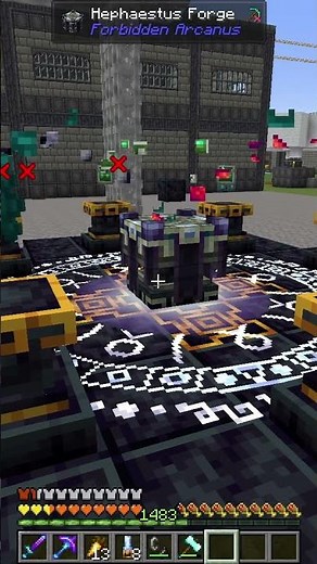 Making The Runic Altar #modded #minecraft