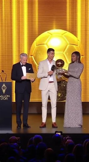 CR7's Epic Journey to Win the Ballon d'Or! 🏆✈️ #Ronaldo #BallonDor