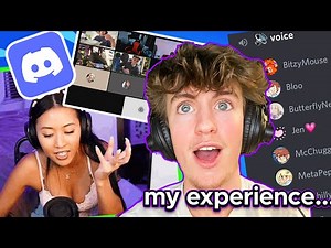 joining a SOCIAL DISCORD SERVER for the first time...