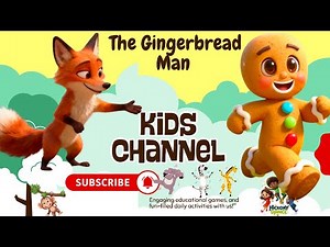 The Gingerbread Man Story | Animated Fairy Tale for Children