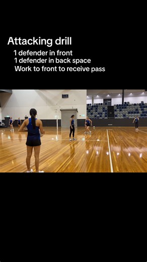 Get THOUSANDS of netball exercises for free: https://bit.ly/3uuMjkB Try this attacking netball drill to improve! #netballislife #netballfamily #netballnation #netballers #netballtraining | Sportplan Netball