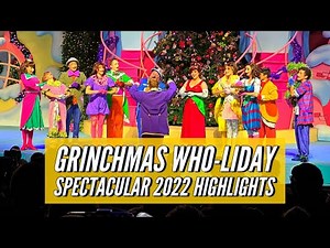 Grinchmas Who-Liday Spectacular: Universal Orlando Resort Show Highlights 2022