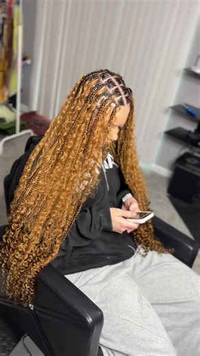 Medium boho knotless $125 hair included for 1,1b,2,4 #beginnerbraider #woodbridgeva #bohobraids #fyp #dmv default length is butt!