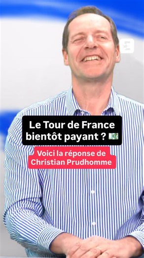 Faudra-t-il bientôt payer pour assister au Tour de France ? On a posé la question à son directeur, Christian Prudhomme | Eurosport France