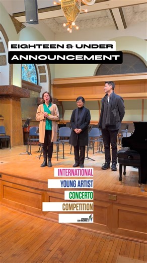 CONGRATULATIONS TO OUR 18 & UNDER WINNERS and HONORABLE MENTIONS #concertocompetition #chicago #competition #violinist #classicalmusic | International Young Artist Concerto Competition