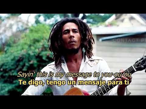 Three little birds - Bob Marley (LYRICS/LETRA) [Original] [w/earphones]