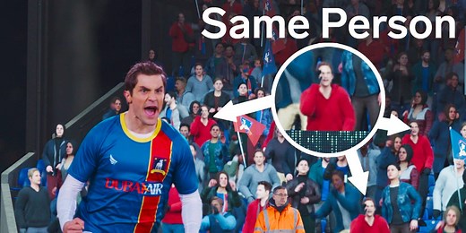 How 'Ted Lasso' turned a crowd of 20 into a stadium of 26,000 using fake people