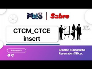 CTCM & CTCE Module Explained | Airline GDS Tutorial for Beginners