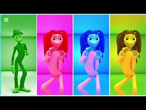 Green Alien Dance Challenge videos