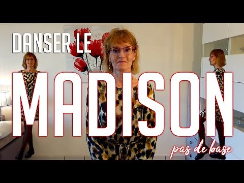 APPRENDRE À DANSER LE MADISON (chorégraphie de danse tous niveaux / débutants)