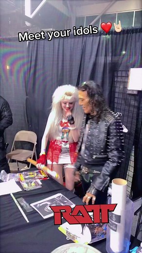 Ratt n Roll forever 🤘🏻❤️🥹 I’ll never forget this moment! #ratt#80s#fyp#stephenpearcy