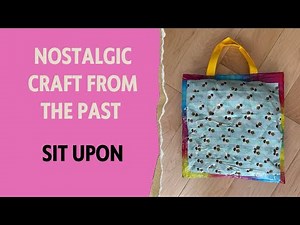 How to make a sit upon using duck tape and plastic bags