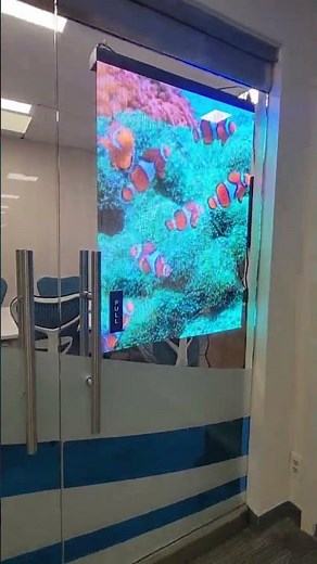 Transparent in-window LED display for your retail, restaurant or any location.