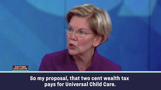 29K views · 1.2K reactions | We can provide affordable, high-quality child care to every child—and we can pay for it with my Ultra-Millionaire tax on the wealthiest 75,000 American families. I joined The View to talk about my plan for Universal Child Care and my new child care calculator: ewar.ren/kidsfb | Elizabeth Warren | Facebook