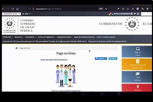 Conoce el paso a paso como realizar tu pago en línea. | Consejo Superior de Salud Pública - CSSP