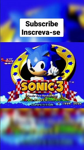 Sonic The Hedgehog 3 - Level Select & Debug mode
