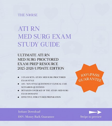 ATI RN Med Surg Proctored Exam, Practice Questions and Answers - Etsy