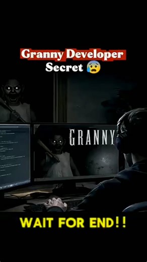 GRANNY DEVELOPER SECRET😰🔥#VIRALSHORT #GRANNY #AKGAMERZ07