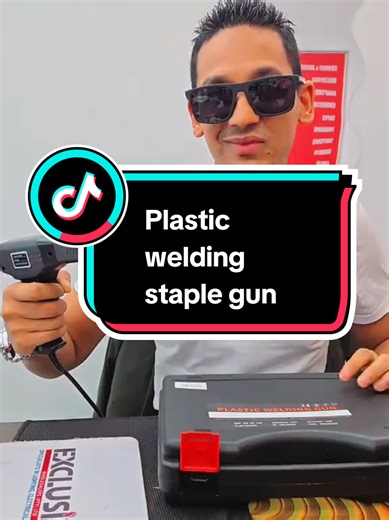 Plastic Welding Staple Gun for Efficient Repairs