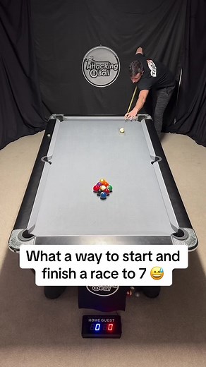 Highlights from yesterdays race to 7 (9 ball) against Simon 🎱 #pool #englishpool #8ball #8ballpool #attacking8ball #skills #billiards #ultimatepool