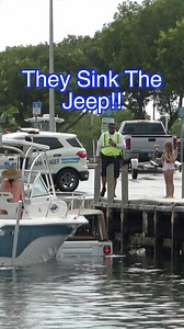 Some people think jeeps can do anything but they have their limits!#boyntonbeach #everyday #boynton #allday #miamidade #southFlorida #miami #miamibeach #miamidadecounty #boating #palmbeachcounty #boatlife #boatrampfails #boatramp #palmbeach #onlyintheMIA #everday #neveradullmoment #drainplugmafia #jeep #jeeplife | Miami Boat Ramps