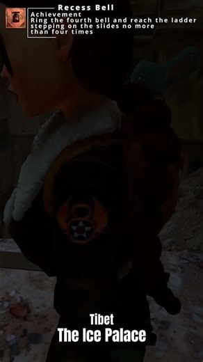 "Recess Bell" Achievement - Tomb Raider II Remastered #4k #shorts