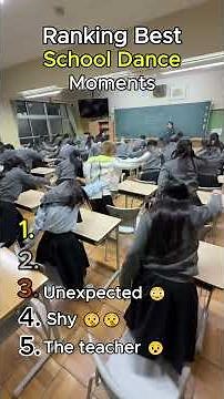 Ranking Best School Dance Moments #viral #funny #viralshorts #ranking #school