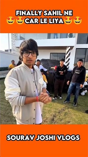 Finally Sahil Ne New Car Le Liya 🤩 Sourav Joshi Vlogs