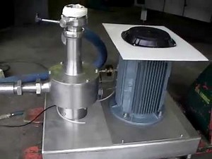 Scanima Inline High Shear Mixer - Test Run