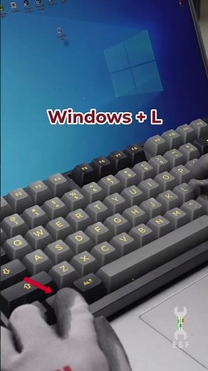 Cách khóa màn hình máy tính một cách nhanh chóng #windows