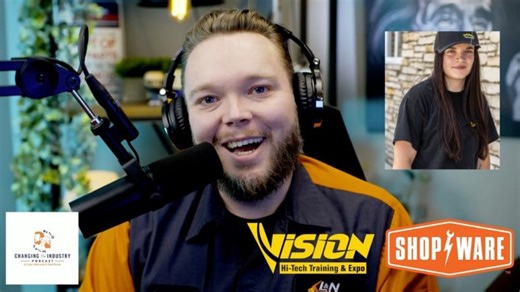 Congrats to Kaitlyn 🎉 The Lucky Apprentice Going To Vision Next Month 🔧✈️ | Shop-Ware