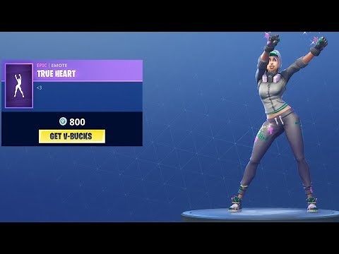 *NEW* TRUE HEART EMOTE DANCE! Fortnite Battle Royale