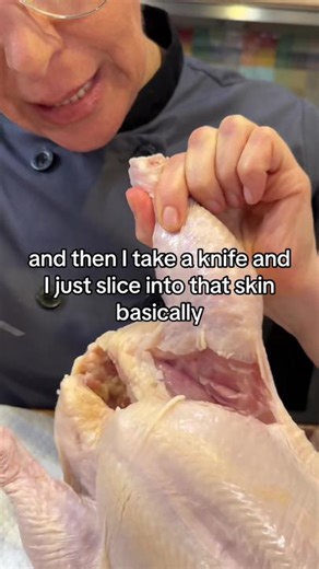 Let’s talk about how to break down a whole chicken now because it's a whole lot more cost-effective than buying chicken parts! First, let’s separate the leg and thigh! Here’s how to do it. More additional tips every week in my Substack newsletter. Link in bio to subscribe! #chicken #wholechicken #meatbutcher #butchery #pastureraised #cookingtips #knifeskills