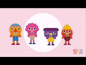 Noodle And Pals Noodle Blossom Jelly And Kernel Very Nervous