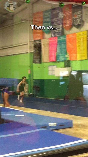 Carolina Elite Trampoline on Instagram: "Coach @aaron_remole ‘s Then vs Now (or at least, closer to now 🤣) — we are so incredibly grateful for Coach Aaron’s endless contributions to the Carolina Elite program, as an athlete showing how it is possible to move from beginner to National Champion, and as a coach helping other new kids do the same 🏆 #NationalChampion #DoubleMiniTrampoline #DoubleMini #Trampoline #Gymnastics"