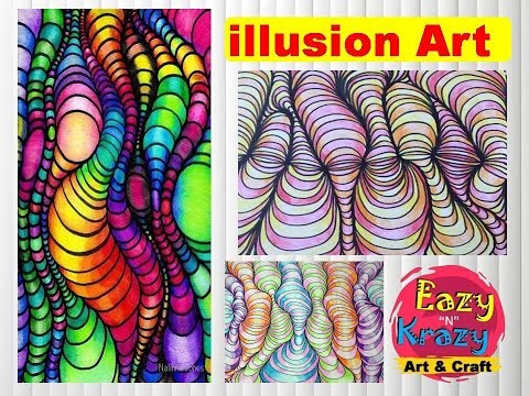 Optical illusion Art By Rupesh Sir| #easydrawing #art