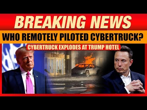 Tesla Cybertruck Explodes Outside Trump Hotel in Las Vegas: One Dead, Several Injured | News9