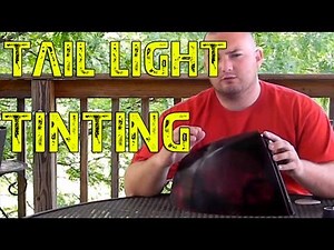 How to Smoke Your Tail Lights